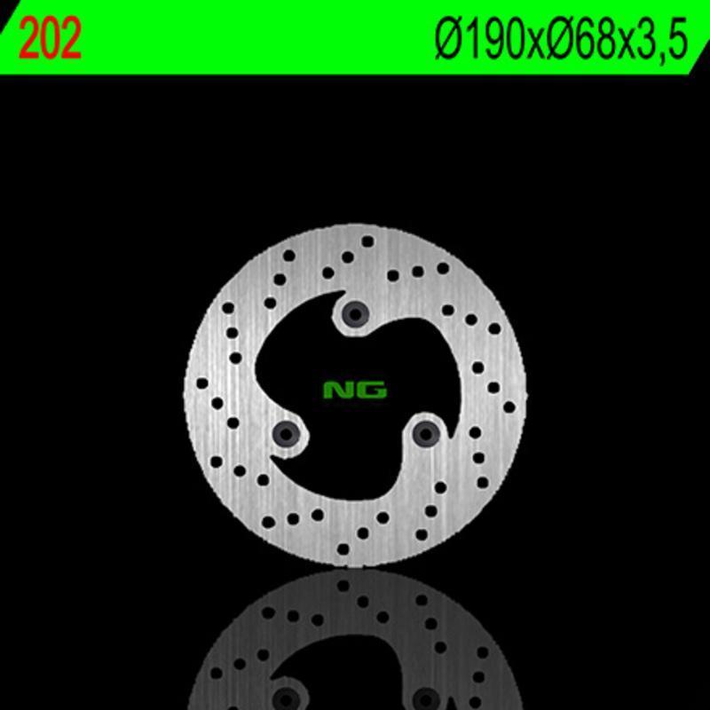 NG BRAKE DISC 202 : Disco de freno NG BRAKES redondo fijo
