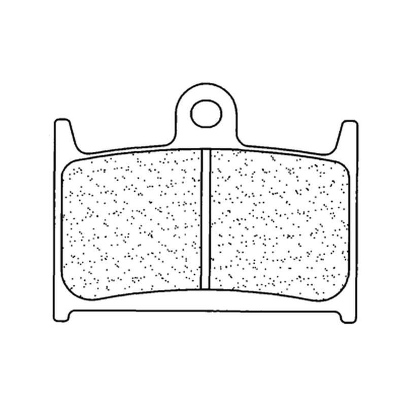 CL BRAKES 2246S4 : Juego de pastillas sinterizadas CL BRAKES (2246S4)