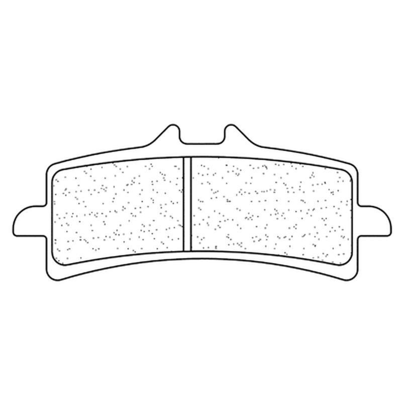 CL BRAKES 1185C60 : Juego de pastillas sinterizadas CL BRAKES (1185C60)