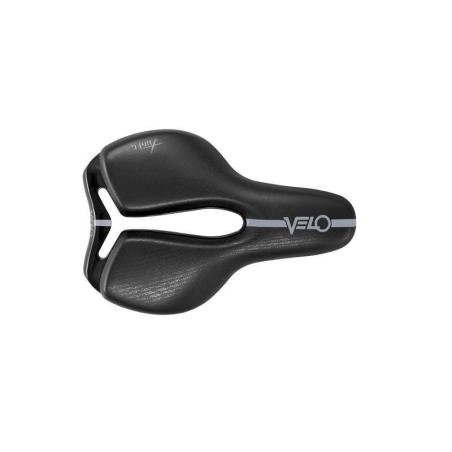 VELO VL-5119-BLACK : Sillín VELO LITTLE ANGEL Junior raíles SS prostático
