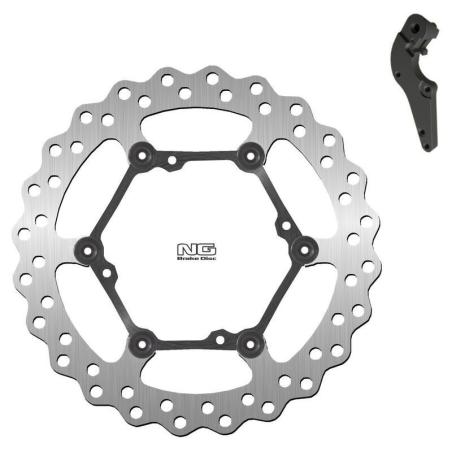 NG BRAKE DISC 1326XK17 : Kit disco de freno sobredimensionado NG BRAKES ondulado flotante