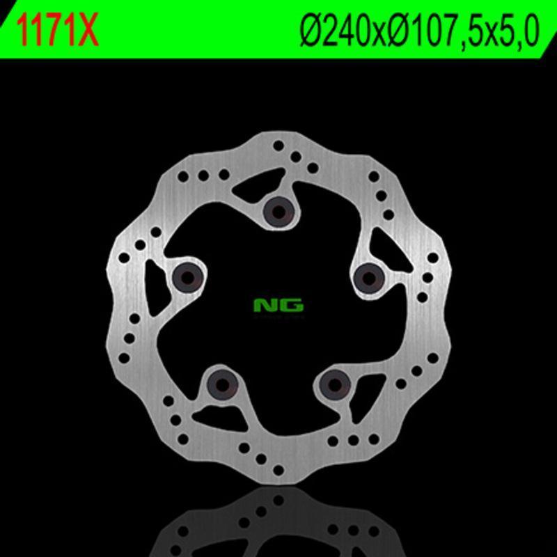 NG BRAKE DISC 1171X : Disco de freno NG BRAKES ondulado fijo