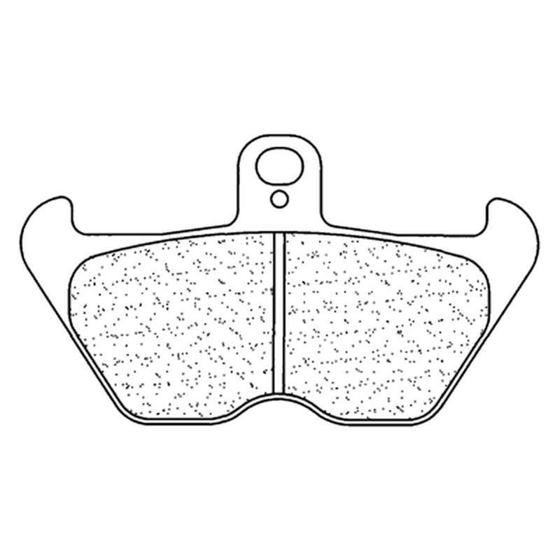 CL BRAKES 2430A3+ : Juego de pastillas sinterizadas CL BRAKES (2430A3+)