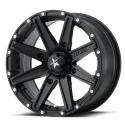 MSA WHEELS M33-04756 : Llanta MSA WHEELS M33 Clutch Utility - negro 14x7