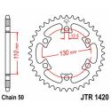 JT SPROCKETS JTR1420.40 : Corona JT SPROCKETS acero estándar 1420 - Paso 530