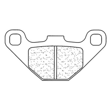 CL BRAKES 2466MX10 : Juego de pastillas sinterizadas CL BRAKES (2466MX10)