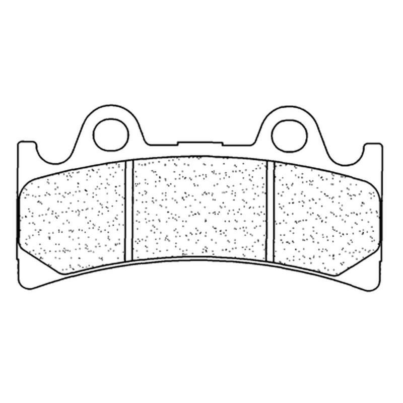 CL BRAKES 2254A3+ : Juego de pastillas sinterizadas CL BRAKES (2254A3+)
