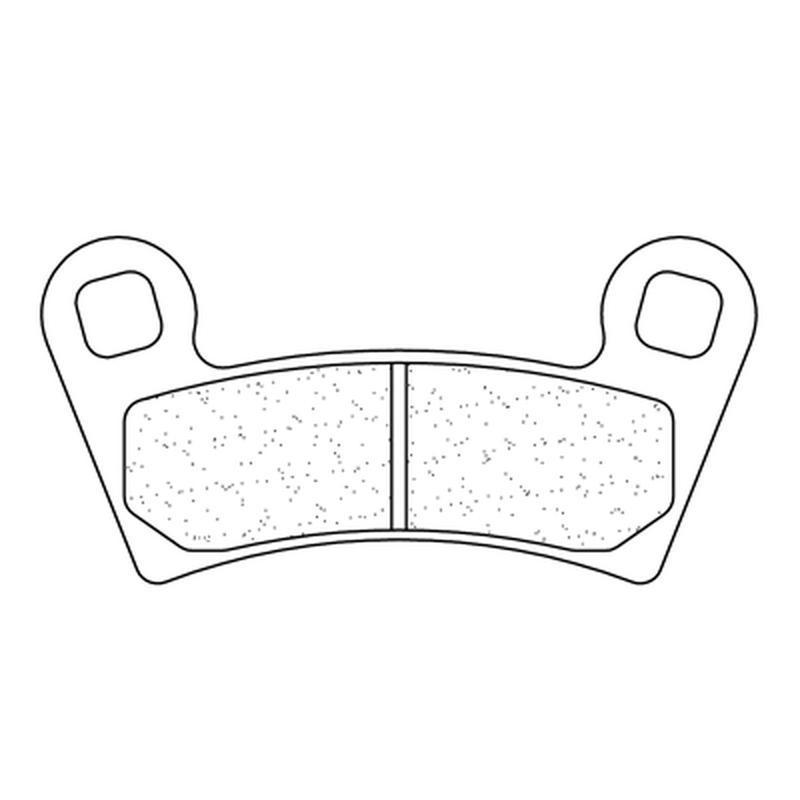 CL BRAKES 1220ATV1 : Juego de pastillas sinterizadas CL BRAKES (1220ATV1)