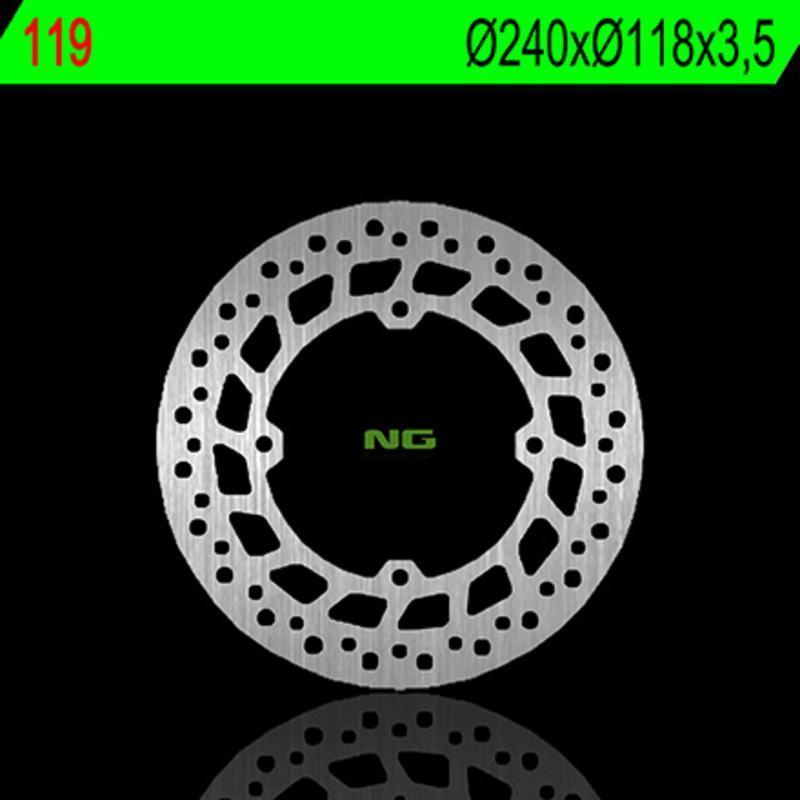 NG BRAKE DISC 119 : Disco de freno NG BRAKES redondo fijo