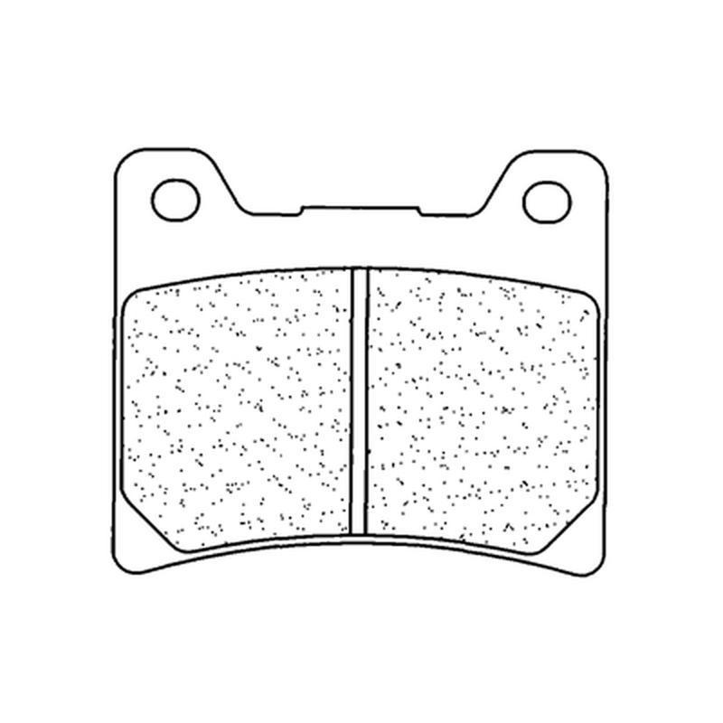 CL BRAKES 2283S4 : Juego de pastillas sinterizadas CL BRAKES (2283S4)