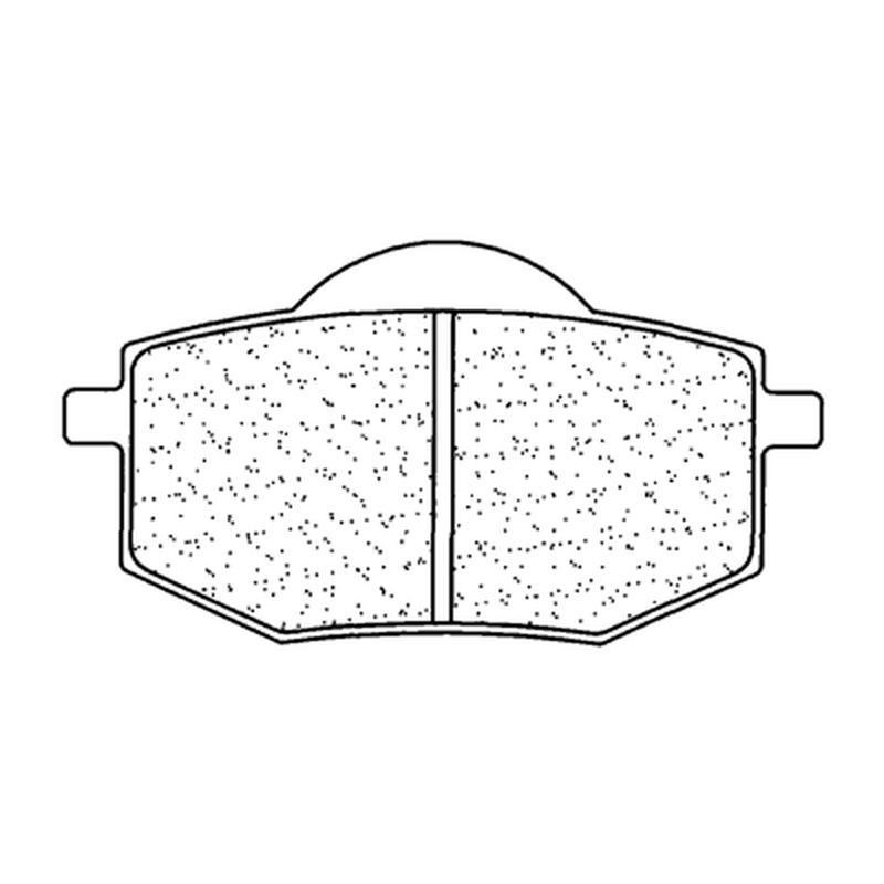 CL BRAKES 2392A3+ : Juego de pastillas sinterizadas CL BRAKES (2392A3+)