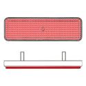 V PARTS 8158 : CATADIOPTRICO RECTANGULAR TRASERO