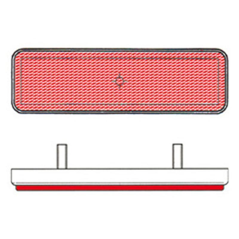 V PARTS 8158 : CATADIOPTRICO RECTANGULAR TRASERO