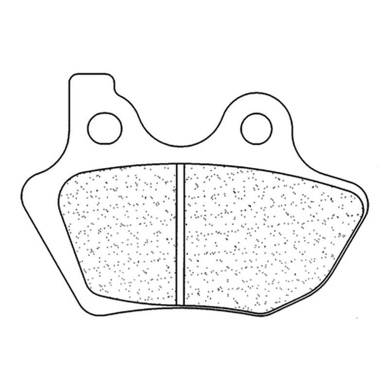 CL BRAKES 2958A3+ : Juego de pastillas sinterizadas CL BRAKES (2958A3+)