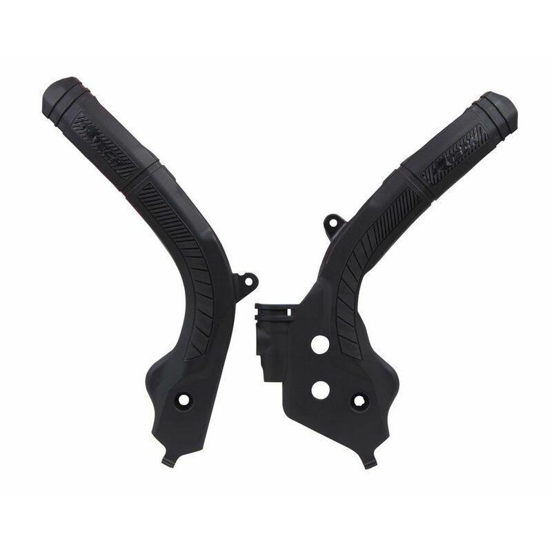 RACETECH R-PRTKTMNR001 : Protector de Chasis Bi-Material RACETECH Negro