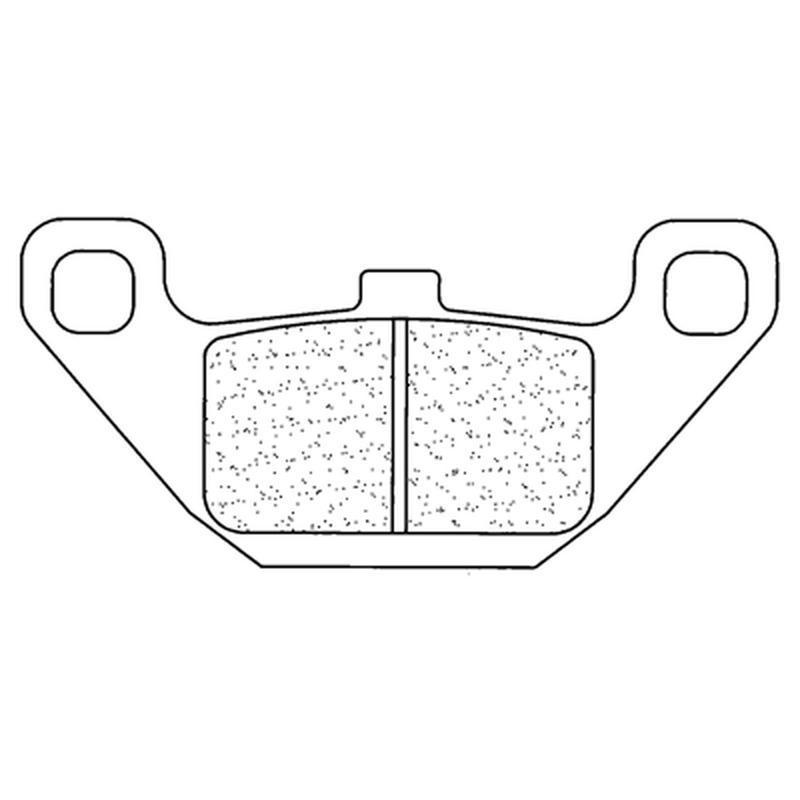 CL BRAKES 2285A3+ : Juego de pastillas sinterizadas CL BRAKES (2285A3+)
