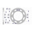 AFAM 17107N-46 : Corona AFAM aluminio ultraligera autolimpiable 17107 - Paso 420