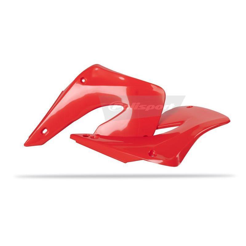 POLISPORT 8421000003 : POLISPORT Radiator Covers Red Honda CR125R/CR250R