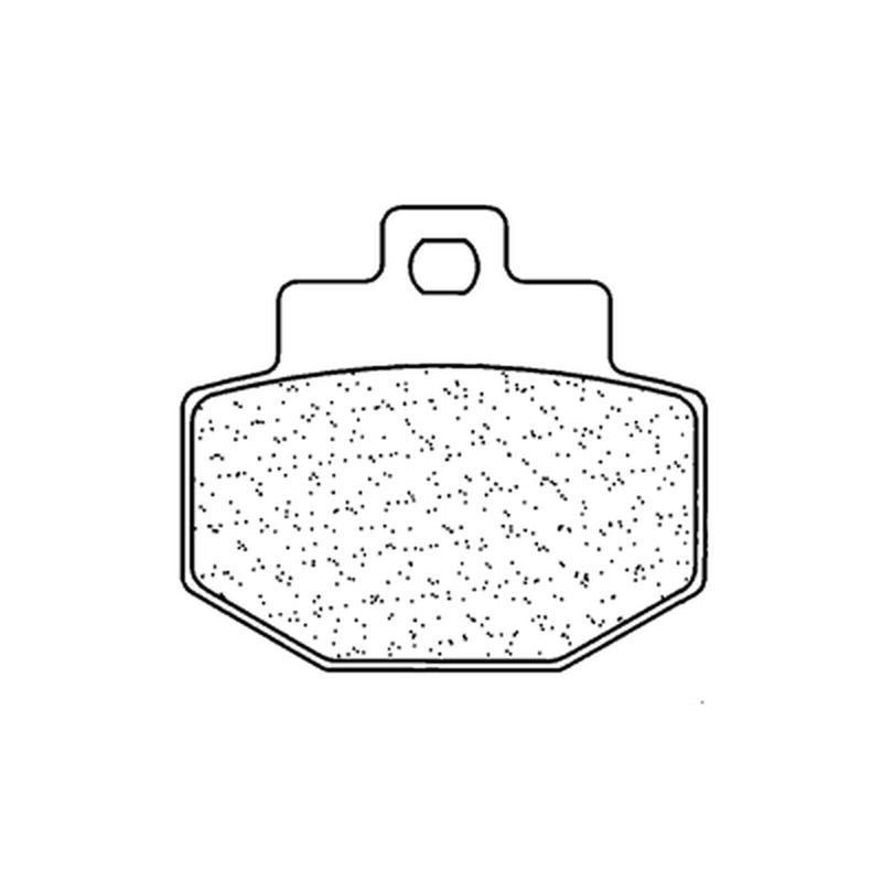 CL BRAKES 3054MSC : Juego de pastillas sinterizadas CL BRAKES (3054MSC)