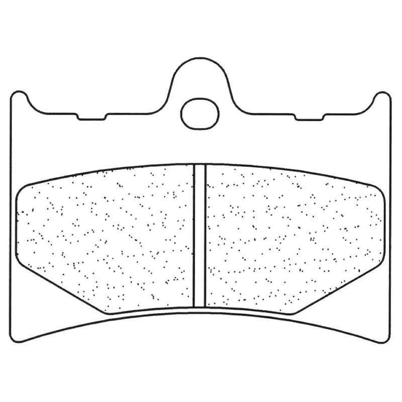 CL BRAKES 2398C59 : Juego de pastillas sinterizadas CL Brakes (2398C60)