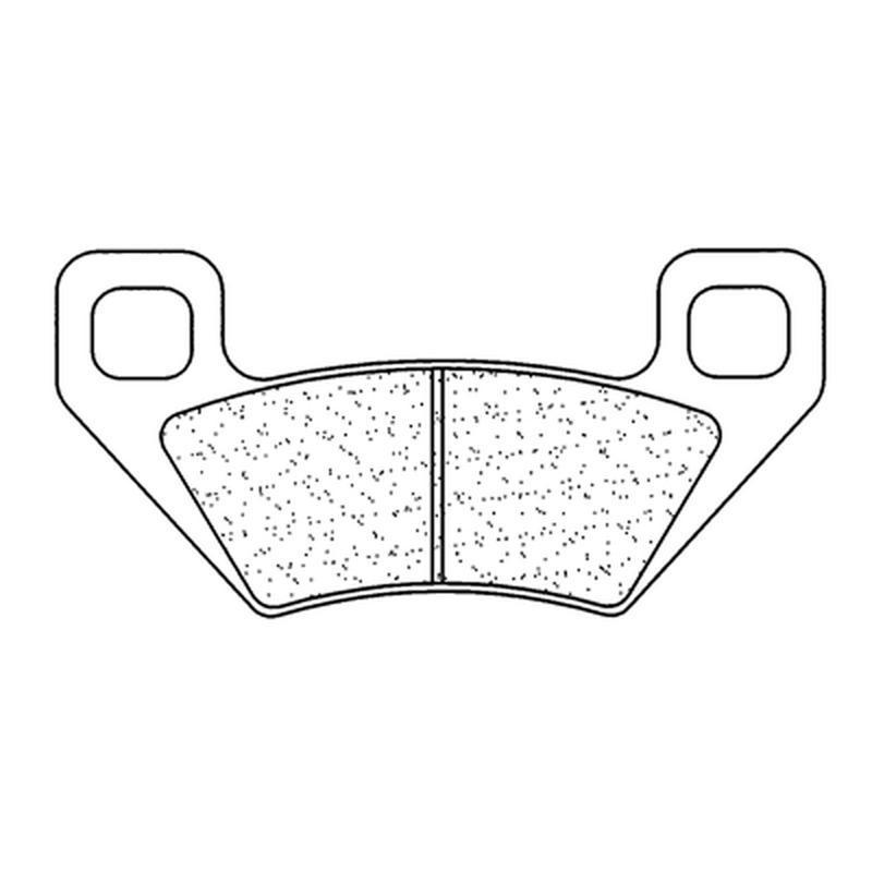 CL BRAKES 1171ATV1 : Juego de pastillas sinterizadas CL BRAKES (1171ATV1)
