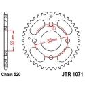 JT SPROCKETS JTR1071.30 : Corona JT SPROCKETS acero estándar 1071 - Paso 520
