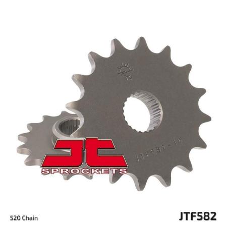 JT SPROCKETS JTF582.16 : Piñón JT SPROCKETS acero estándar 582 - Paso 520