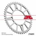 JT SPROCKETS JTA891.48BLK : Corona JT Aluminio negro JT 891 con 48 dientes
