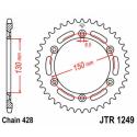 JT SPROCKETS JTR1249.51 : Corona JT SPROCKETS acero estándar 1249 - Paso 428