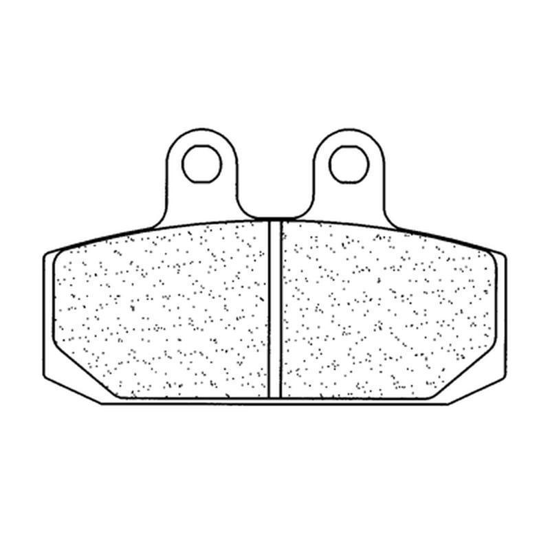 CL BRAKES 2794S4 : Juego de pastillas sinterizadas CL BRAKES (2794S4)