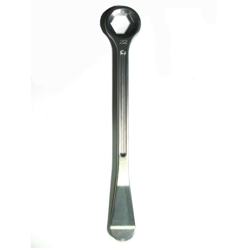 BIHR TLW22 : Desmontable neumáticos moto BIHR + llave fija 22 mm