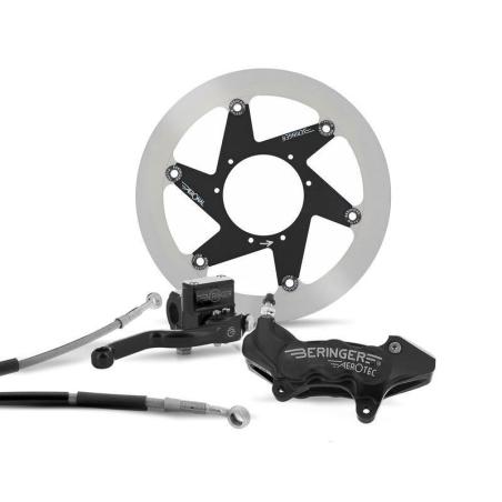 BERINGER  : Kit completo de frenado BERINGER Top Race rueda de 16.5 con pinza de freno Aerotec® 6 pistones - negro"