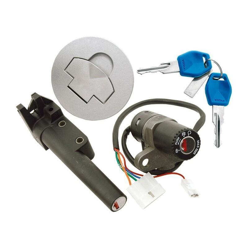 TECNIUM 8102512 : Juego cerraduras Aprilia RS 125 (92-98), Pegaso 650 (92-96)