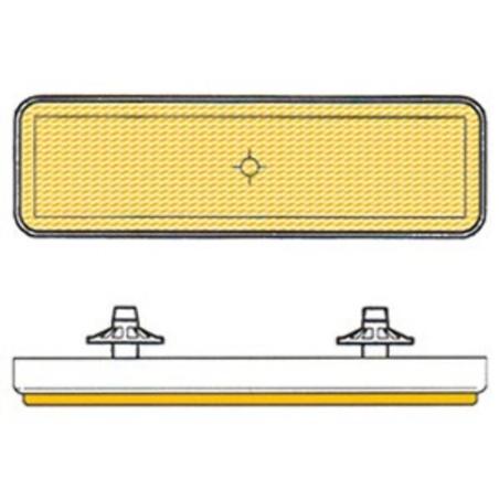 V PARTS R004-S : CATADIOPTRICO RECTANGULAR LATERAL