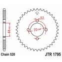 JT SPROCKETS JTR1795.22 : Corona JT SPROCKETS acero estándar 1795 - Paso 520