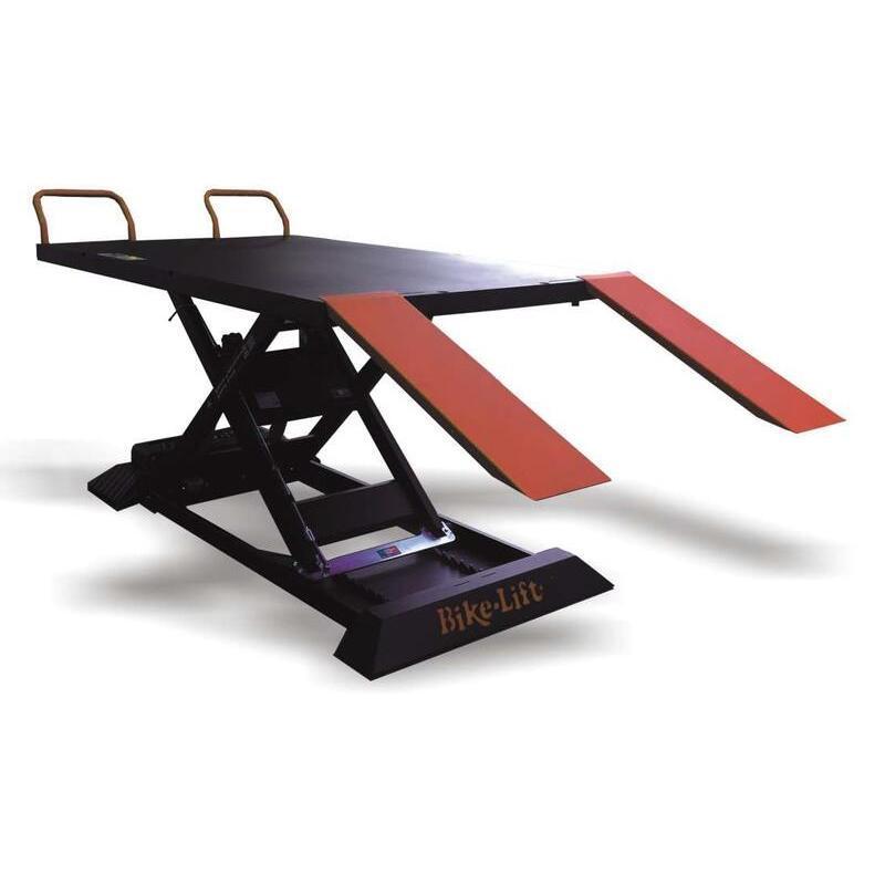 BIKE LIFT G-004/10R : Elevador de taller BIKE LIKT Garden 1000 electrohidráulico - G-004/10R
