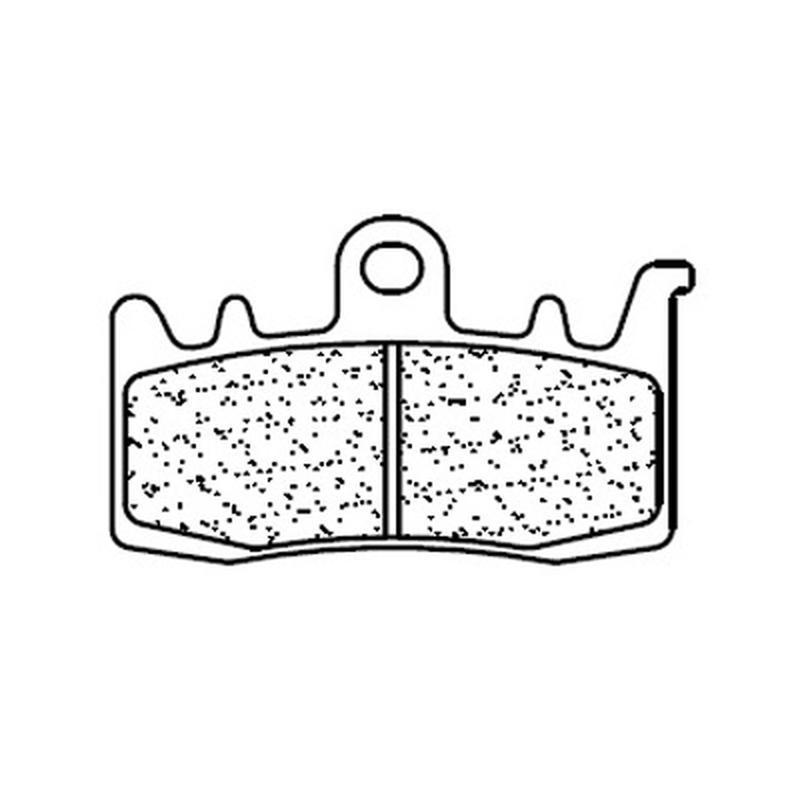 CL BRAKES 1232XBK5 : Juego de pastillas sinterizadas CL BRAKES (1232XBK5)