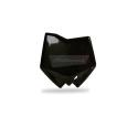 POLISPORT 8658200001 : Porta-números delantero POLISPORT negro Husqvarna