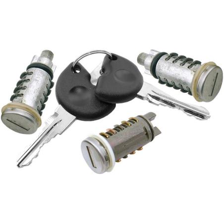 V PARTS 6600 : Juego cerraduras Piaggio Hexagon