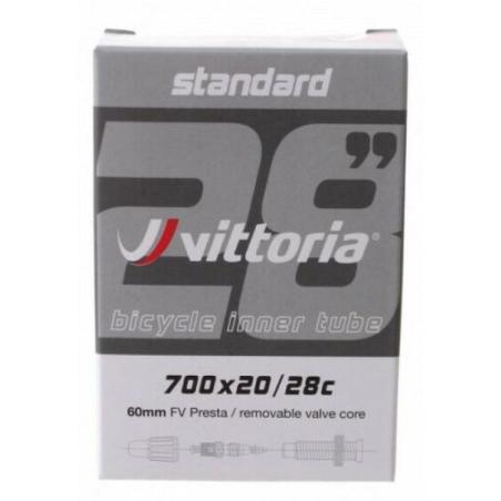 VITTORIA 111.2UL.R1.19.111BX : Cámara de bici VITTORIA ULTRALITE 700x20/28 válvula PRESTA 51mm