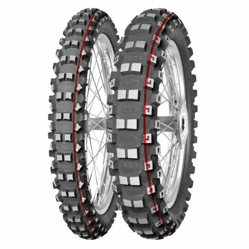 MITAS 70000999 : Neumático MITAS TERRA FORCE-MX MH 90/100-12 NHS 46M TT  PIT CROSS RED