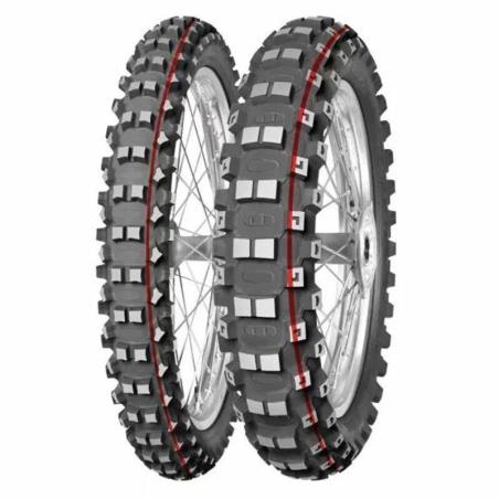 MITAS 70000999 : Neumático MITAS TERRA FORCE-MX MH 90/100-12 NHS 46M TT  PIT CROSS RED