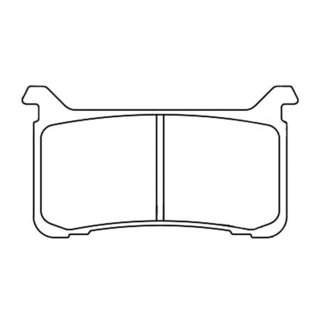 CL BRAKES 1252C60 : Juego de pastillas sinterizadas CL BRAKES (1237C60)