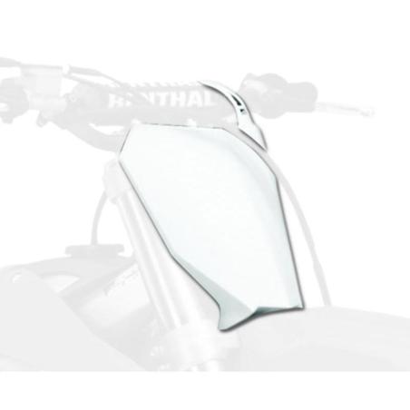 POLISPORT 8667200002 : Porta-números delantero POLISPORT blanco Honda CRF450R / RX