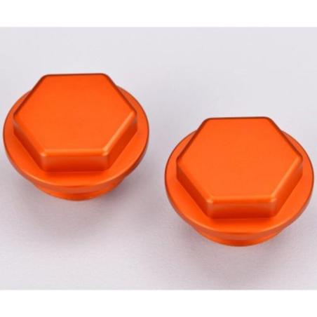 V PARTS ASRRC-03-OR : Tapa deposito bomba freno trasero naranja Ktm