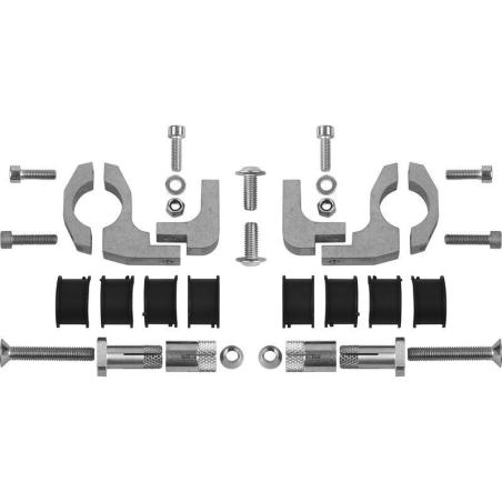 POLISPORT 8306800001 : Kit de montaje paramanos Polisport aluminio cerrados 8306800001