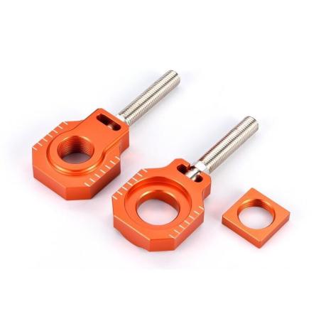 V PARTS ASRAB-10-OR : Tensores de eje trasero Ktm Naranja