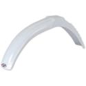 UFO ME08003#W : Guardabarros delantero universal UFO cross-enduro mediano blanco ME08003-W
