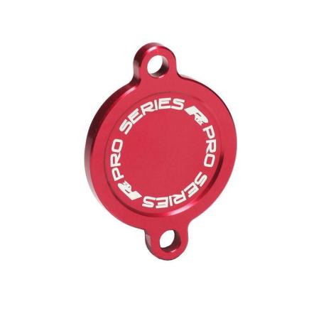 RFX FXFC2020099RD : Tapa del filtro de aceite RFX Pro (rojo) - Kawasaki KXF450
