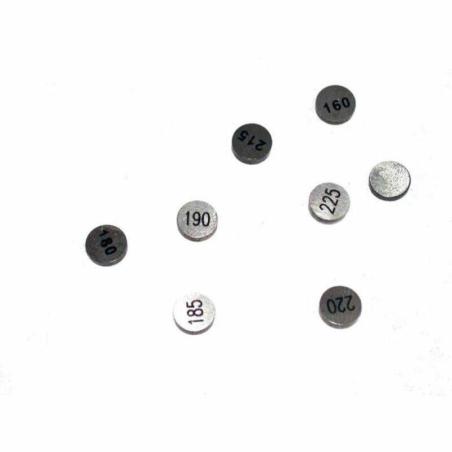 TOURMAX V29-250T/2 : Pastillas de reglaje TOURMAX 29 x 2,5 mm